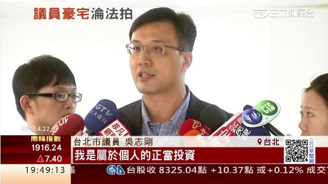 吳志剛傳欠債十億　永康街住家淪法拍