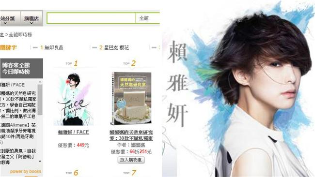 諾皇發威！賴雅妍專輯衝上熱銷第一名