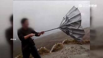 上武嶺跨杆測傘強度　業者挨罰辯舊照