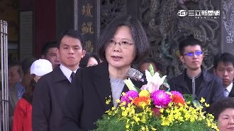 蔡英文重回代天府求民安　不提雙英會