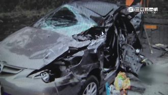 大貨車甩尾削爛對向車　釀1死還肇逃