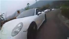 行車紀錄器,保時捷,交通規則,逆向超車,車隊
