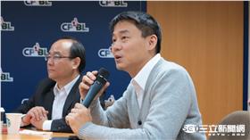 中職秘書長朱康震（圖／記者王怡翔攝）