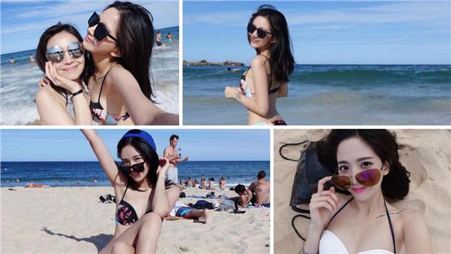 澳洲避風頭！陳艾琳貼海灘燦笑性感照