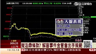 擬浩鼎條款？解盲事件金管會出手規範