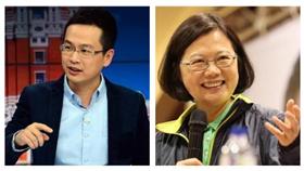 羅智強、蔡英文(圖翻攝自羅智強、蔡英文臉書)