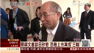 日矽戀若成局　蔡祺文：絕對三輸局面