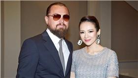 李奧納多與章子怡和影（圖／翻攝自稀土部隊微博）