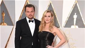 奧斯卡,紅毯,星光大道,李奧納多,凱特溫絲蕾　圖／美聯社