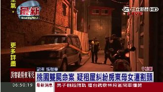 桃園房東母女割頸案！行兇房客落網