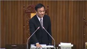 蘇嘉全拒絕張麗善像國父敬禮（圖翻攝自立法院直播網站）