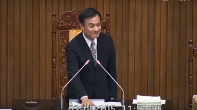 藍委要兩院長向國父敬禮　蘇嘉全拒絕