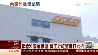 聯發科營運慘　員工旅遊補助打一折