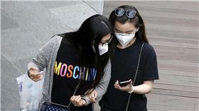 流感、感冒、口罩／（圖／美聯社／達志影像）