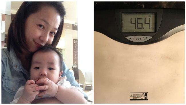超狂孕婦六月　挺肚4個月不胖反瘦！