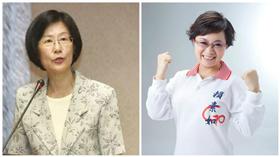 ▲羅瑩雪與賴素如（合成圖／翻攝自維基百科、有你真好．賴素如臉書）