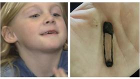 別針／翻攝自ABC 7 News