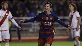 小獅王梅西（Lionel Messi）（圖／美聯社／達志影像）