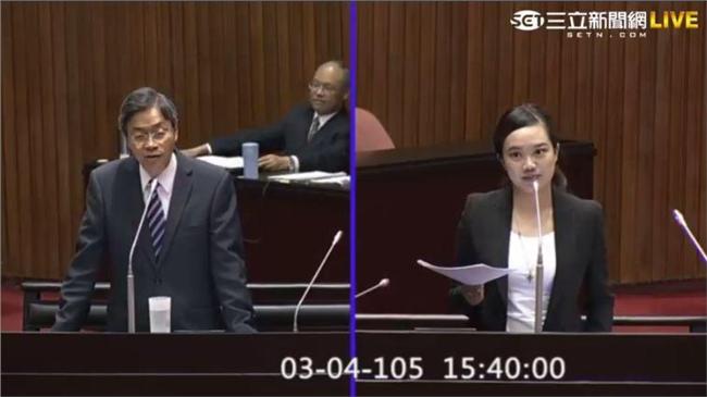 呂孫綾質詢初登場　頻問：你認同嗎？