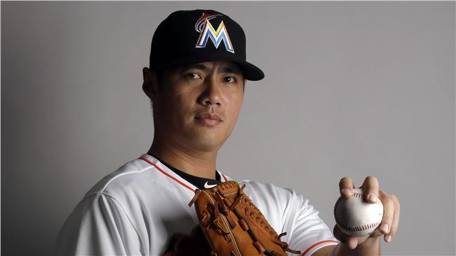 馬林魚開幕戰先發投手　陳偉殷扛重任