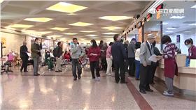 流感、醫院、健保、醫療資源、病患、感冒、掛號、領藥示意圖