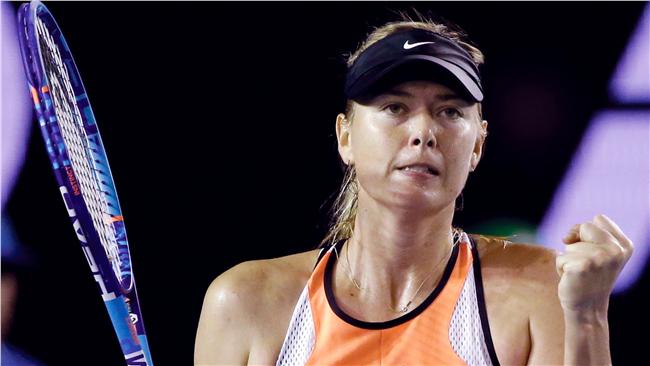莎拉波娃藥檢未過　Nike合作喊卡