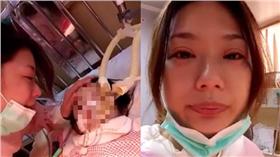 宮原奈美記錄女兒與死神拔河的點滴。 （圖/翻攝自宮原奈美臉書）