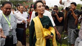 翁山蘇姬（圖／美聯社／達志影像）