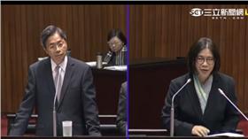 管碧玲、張善政、立法院質詢