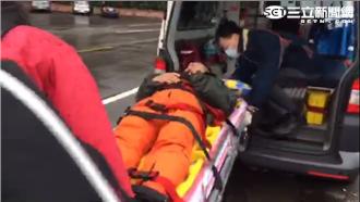 直升機墜海影片曝光！目前2死1命危