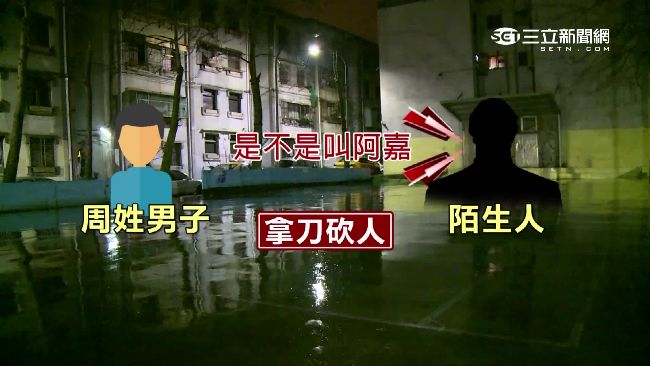 只問「你是不是阿嘉」男子莫名被砍傷