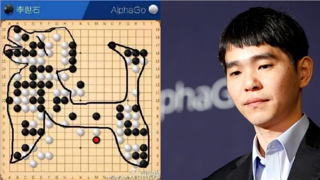 戲謔到底？人機大戰棋盤現「一條狗」