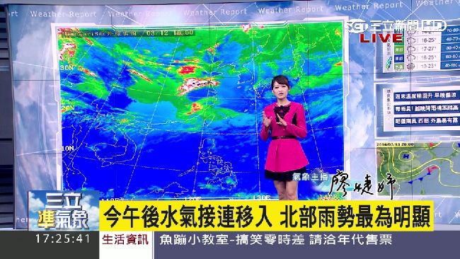 周休假期仍濕冷　明日午後鋒面報到