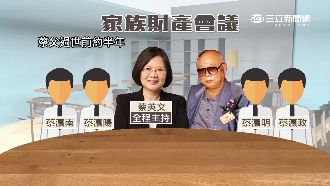 爭產風波　意外爆出小英同母異父哥哥