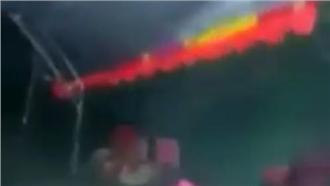 影／風太狂！吹垮喜宴棚架　親友嚇逃