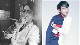 （左圖／翻攝自謝和絃臉書、右圖／翻攝自陳零九臉書）