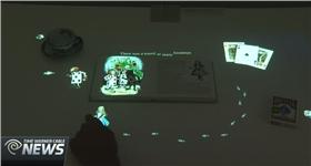互動裝置SONY「Interactive Tabletop」
翻攝自Time Warner Cable
http://www.twcnews.com/tx/austin/news/2016/03/12/sxsw-sony-future-lab-displays-interactive-tabletop--.html
