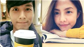 嚴爵、小8 圖/翻攝自嚴爵、小8臉書