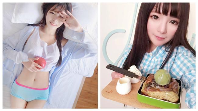 腰瘦腿又直　「A4腰女神」萌殺網友
