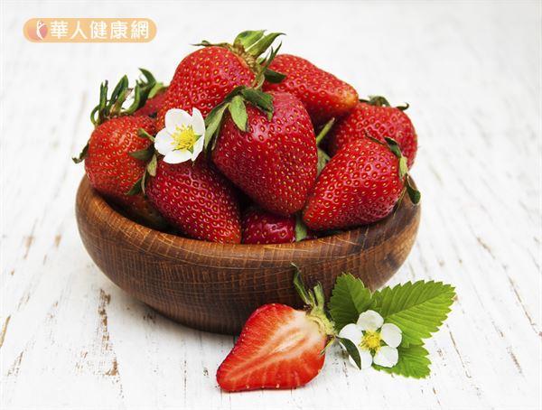 春吃草莓降血壓　花青素是寶貝！