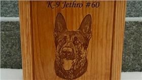 警犬殉職。圖翻攝自Police K-9 Association臉書