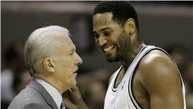 Robert Horry,Gregg Popovich(ap)