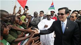 甘比亞、馬英九、外交、斷交、甘比亞總統賈梅（圖／總統府提供）