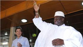 甘比亞、馬英九、外交、斷交、甘比亞總統賈梅（圖／總統府提供）