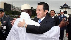 馬英九、外交、甘比亞、甘比亞總統賈梅（圖／總統府提供）