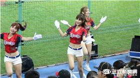 桃猿啦啦隊Lamigirls（圖／記者王怡翔攝）　
