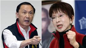 李新、洪秀柱／中央社