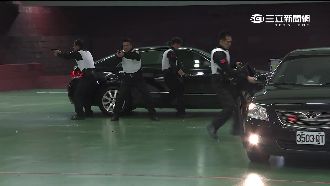 停電考驗維安！蔡英文特勤2分鐘抵達