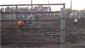 奔牛、鬥牛、比賽／翻攝自liveleak