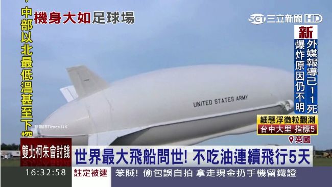 世界最大飛船問世！可持續飛行5天